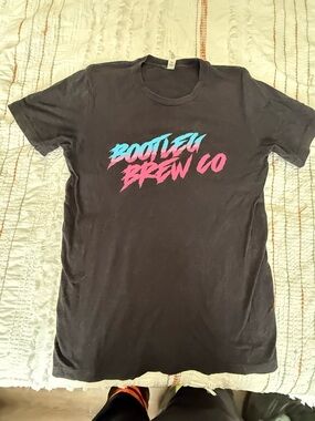 Retro themed Bootleg Brewing Co. T‑Shirt